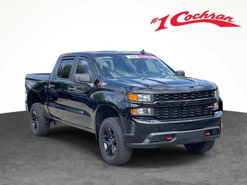 Black 2021 Chevrolet Silverado 1500 Custom Trail Boss