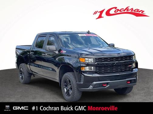 Black 2021 Chevrolet Silverado 1500 Custom Trail Boss