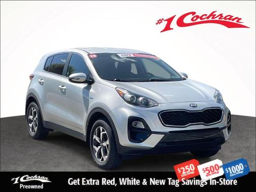 Sparkling Silver 2020 Kia Sportage LX