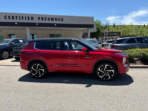 Diamond Red 2024 Mitsubishi Outlander PHEV SEL