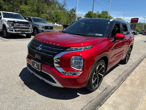 Diamond Red 2024 Mitsubishi Outlander PHEV SEL