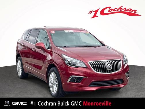 Chili Red Metallic 2018 Buick Envision Preferred