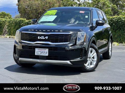 Ebony Black 2022 Kia Telluride LX