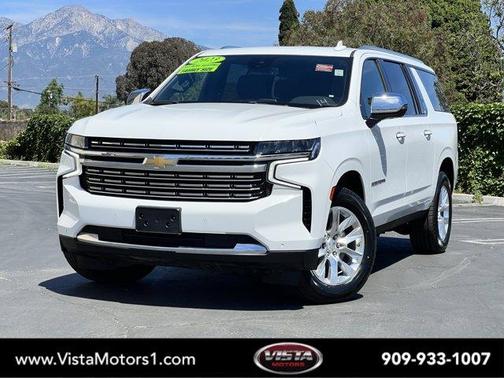 Summit White 2023 Chevrolet Suburban Premier