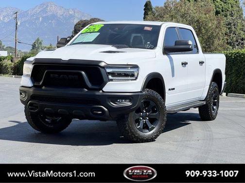 Bright White Clearcoat 2021 RAM 1500 Rebel