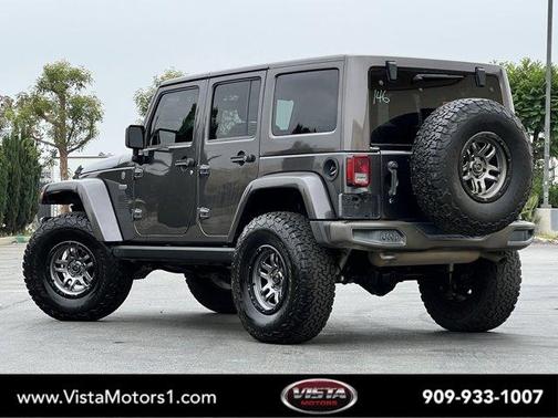 Granite Crystal Clearcoat Metallic 2016 Jeep Wrangler Unlimited Sahara