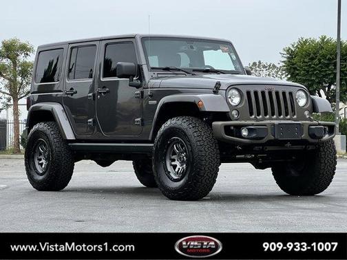 Granite Crystal Clearcoat Metallic 2016 Jeep Wrangler Unlimited Sahara