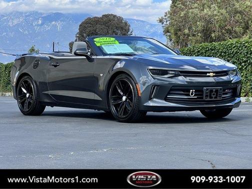 Nightfall Gray Metallic 2018 Chevrolet Camaro 1LT