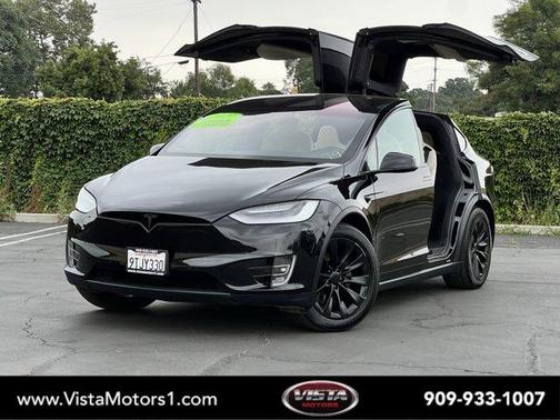 Black 2021 Tesla Model X Long Range Plus