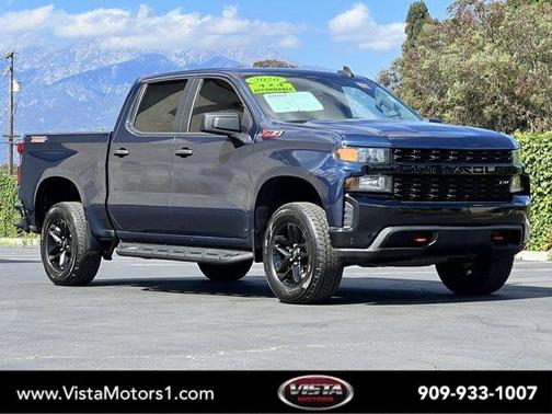 Northsky Blue Metallic 2020 Chevrolet Silverado 1500 Custom Trail Boss
