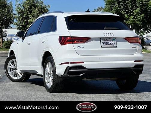 Ibis White 2023 Audi Q3 45 S line Premium