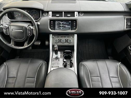 Santorini Black 2015 Land Rover Range Rover Sport Supercharged SVR