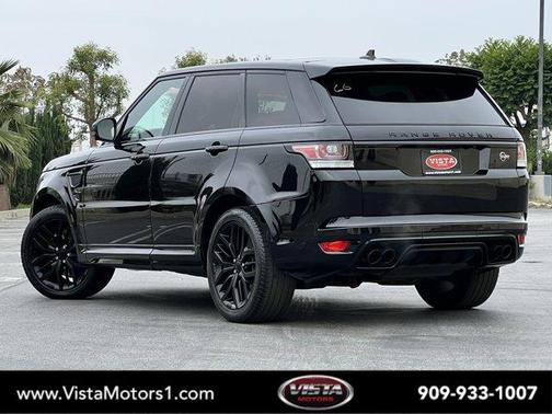 Santorini Black 2015 Land Rover Range Rover Sport Supercharged SVR