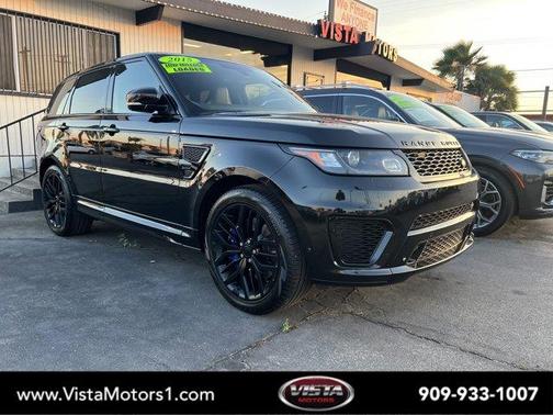 Santorini Black 2015 Land Rover Range Rover Sport Supercharged SVR