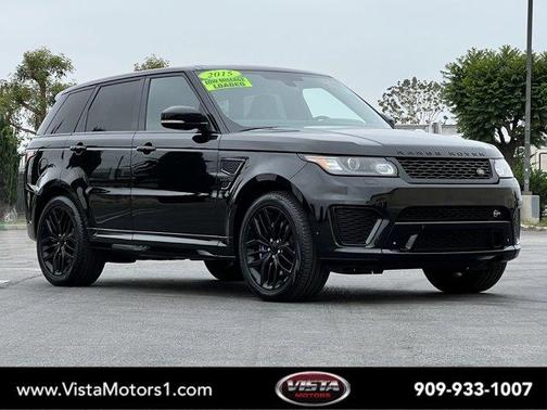 Santorini Black 2015 Land Rover Range Rover Sport Supercharged SVR