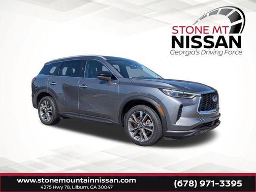 Graphite Shadow 2024 INFINITI QX60 Luxe