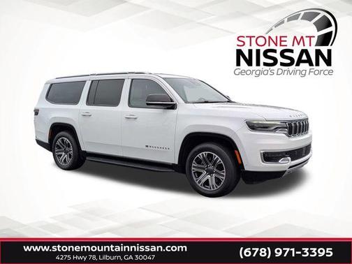 Bright White Clearcoat 2023 Jeep Wagoneer L Series II