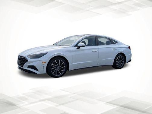 Quartz White 2020 Hyundai SONATA Limited
