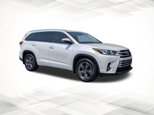 Blizzard Pearl 2017 Toyota Highlander Limited Platinum