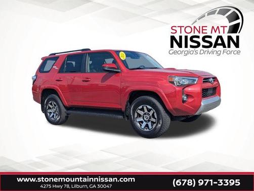 Red 2024 Toyota 4Runner TRD Off Road