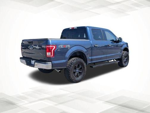 Blue 2015 Ford F-150 XLT