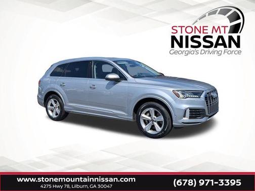 Satellite Silver Metallic 2024 Audi Q7 45 Premium Plus