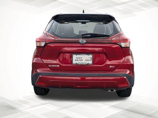 2 Tone Red / Black 2023 Nissan Kicks SV