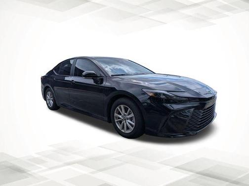 Midnight Black Metallic 2025 Toyota Camry LE