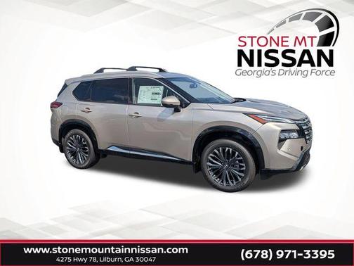 Champagne Silver 2026 Nissan Rogue Platinum