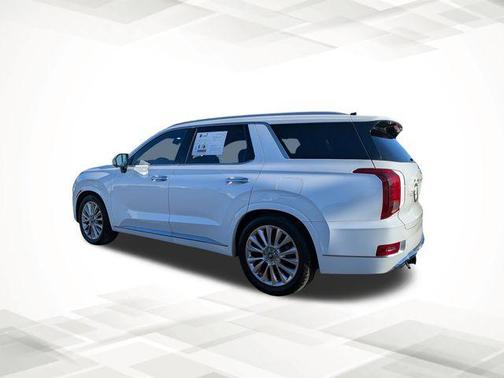 White 2020 Hyundai PALISADE Limited