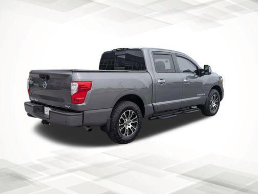 Gun Metallic 2021 Nissan Titan SV