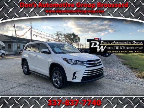 2019 Toyota Highlander Limited Platinum