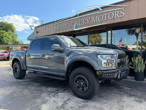 Gray 2018 Ford F-150 Raptor