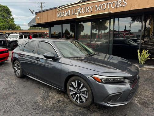 Gray 2024 Honda Civic EX-L