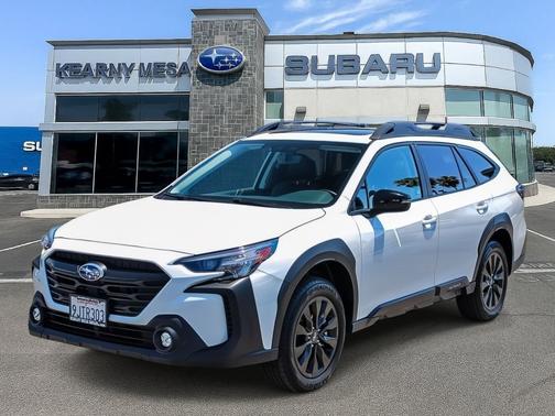 White 2024 Subaru Outback Onyx Edition
