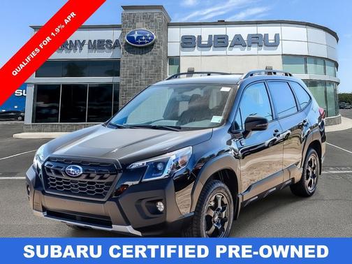 Black 2025 Subaru Forester Wilderness