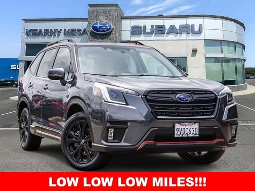 Gray 2023 Subaru Forester Sport