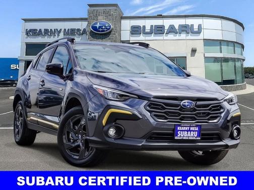 Gray 2025 Subaru Crosstrek Sport