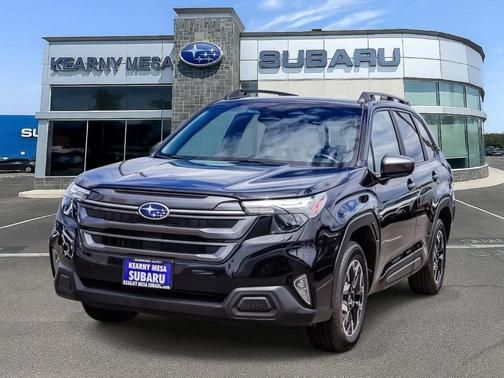Black 2025 Subaru Forester Premium