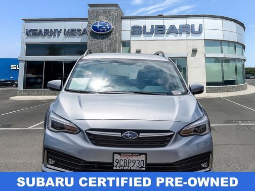 Silver 2022 Subaru Impreza Limited