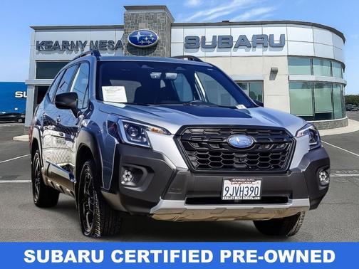 Silver 2023 Subaru Forester Wilderness