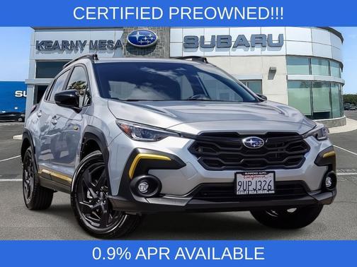 Silver 2025 Subaru Crosstrek Sport