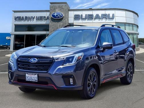Gray 2023 Subaru Forester Sport