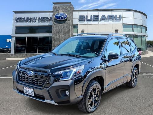 Black 2025 Subaru Forester Wilderness
