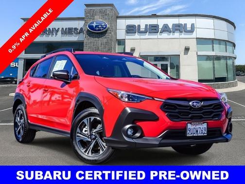 Red 2025 Subaru Crosstrek Premium
