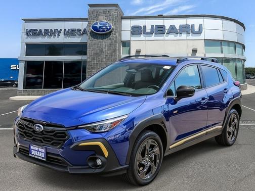 Blue 2025 Subaru Crosstrek Sport