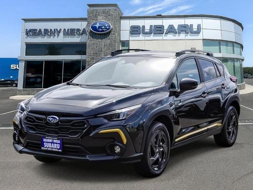 Black 2025 Subaru Crosstrek Sport