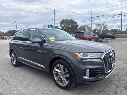 Gray 2023 Audi Q7 55 Premium Plus