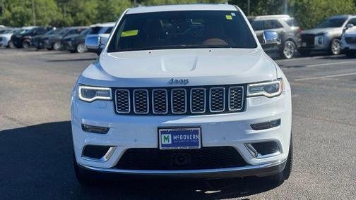 Bright White Clearcoat 2019 Jeep Grand Cherokee Summit