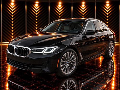 Black Sapphire Metallic 2023 BMW 540 i xDrive